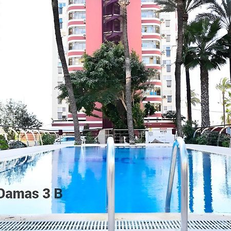 Las Damas 3B Beach Front - Pool & Parking Benidorm Bagian luar foto