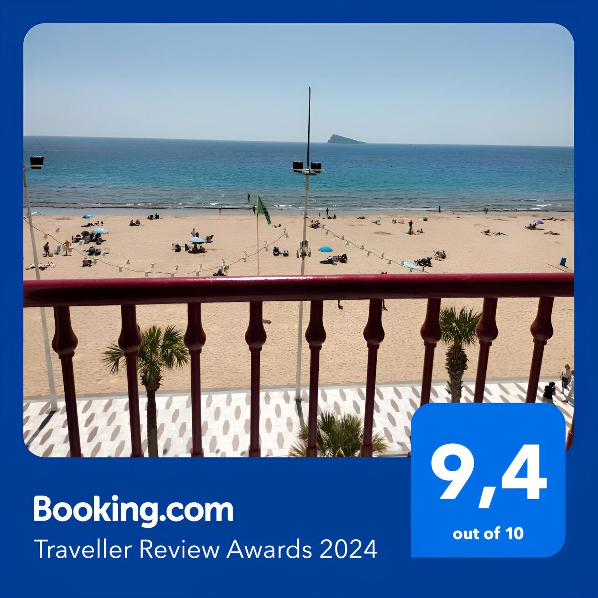 Las Damas 3B Beach Front - Pool & Parking Benidorm Bagian luar foto
