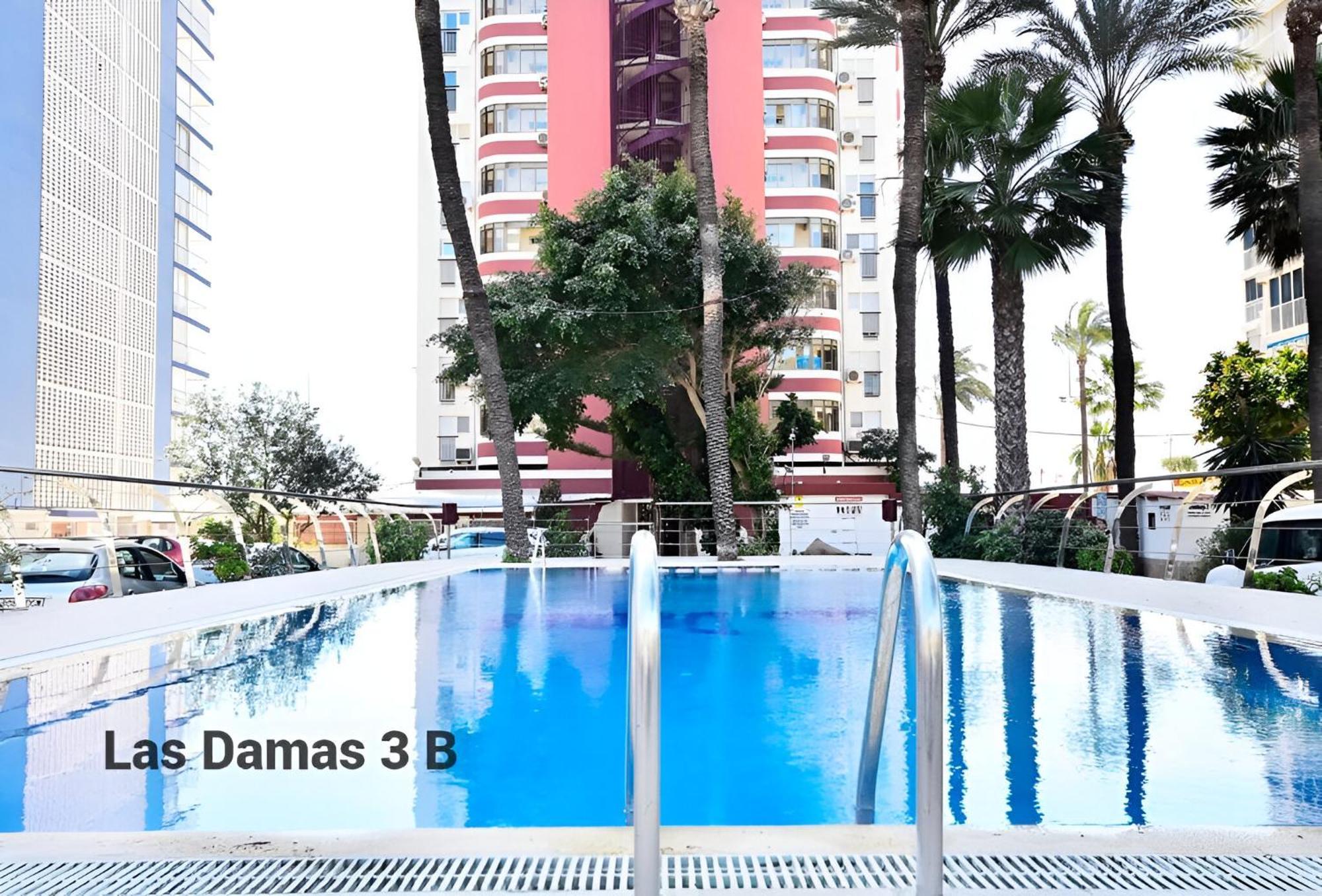 Las Damas 3B Beach Front - Pool & Parking Benidorm Bagian luar foto